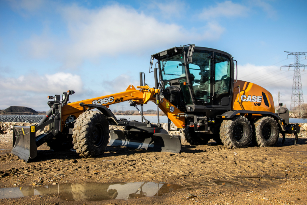 Case construction equipment offre delle nuove leve a joystick elettroidrauliche per le motolivellatrici della serie c