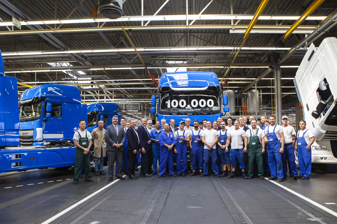 È stato prodotto il 100.000° esemplare di DAF CF e XF