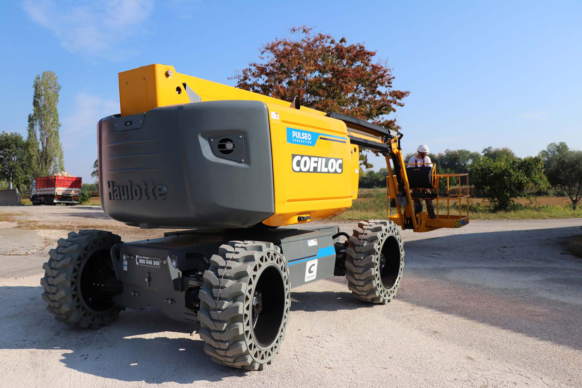 Nella quiete del cantiere con Haulotte