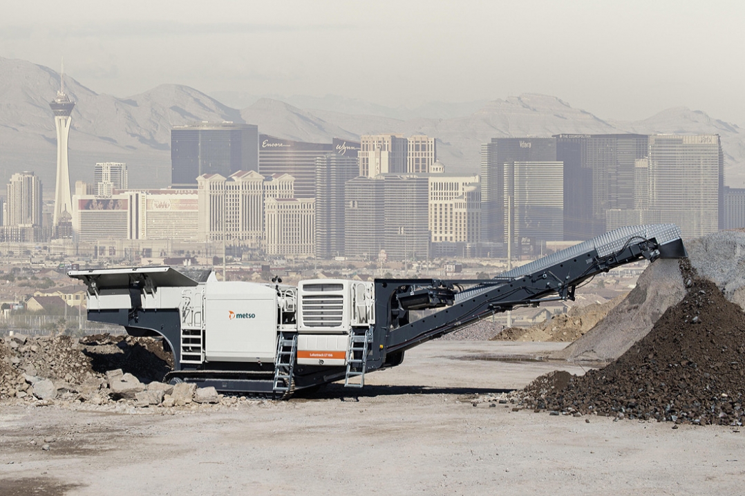 Metso lancia la nuova serie Lokotrack Urban, nata per la frantumazione sicura in città