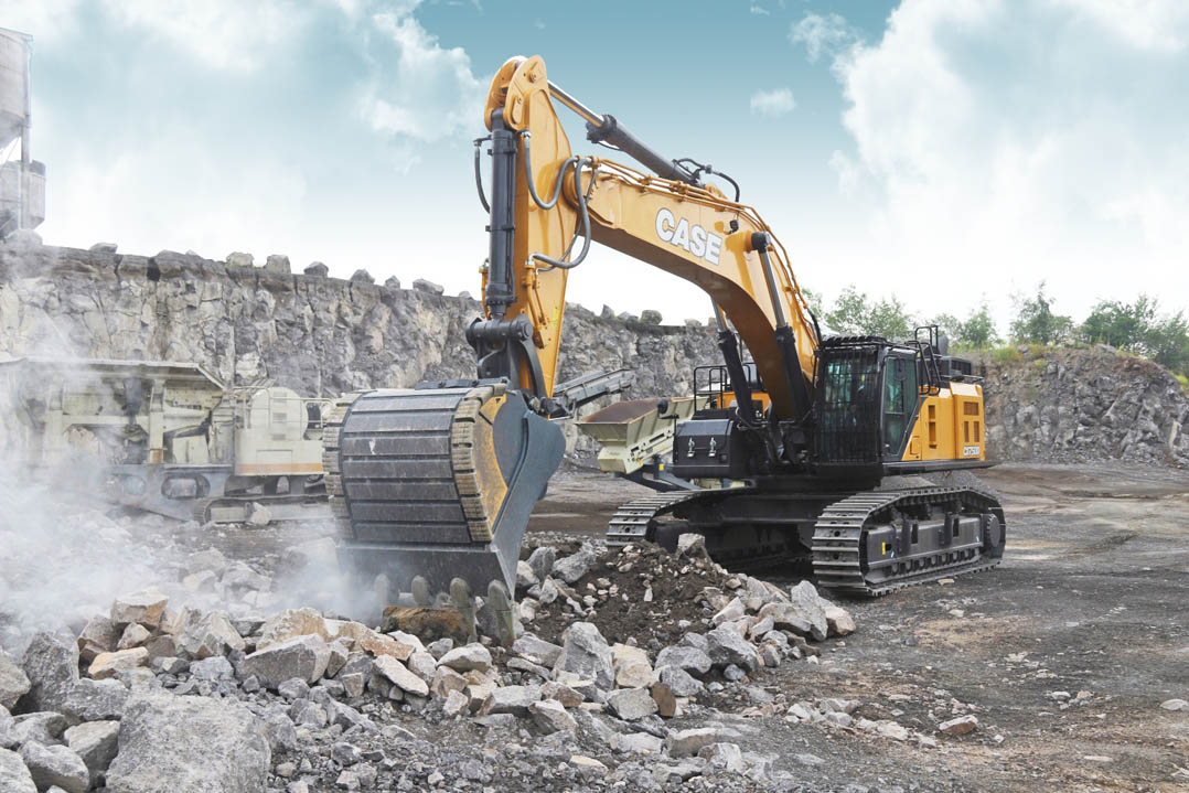 CASE presenta il nuovo escavatore CX750D