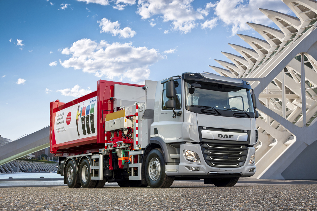 DAF CF Electric è ora disponibile in configurazione autotelaio 6×2