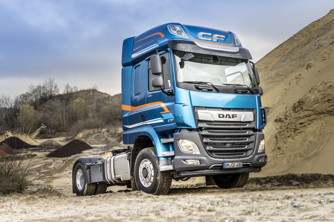 DAF CF e XF disponibili con trazione anteriore attivabile