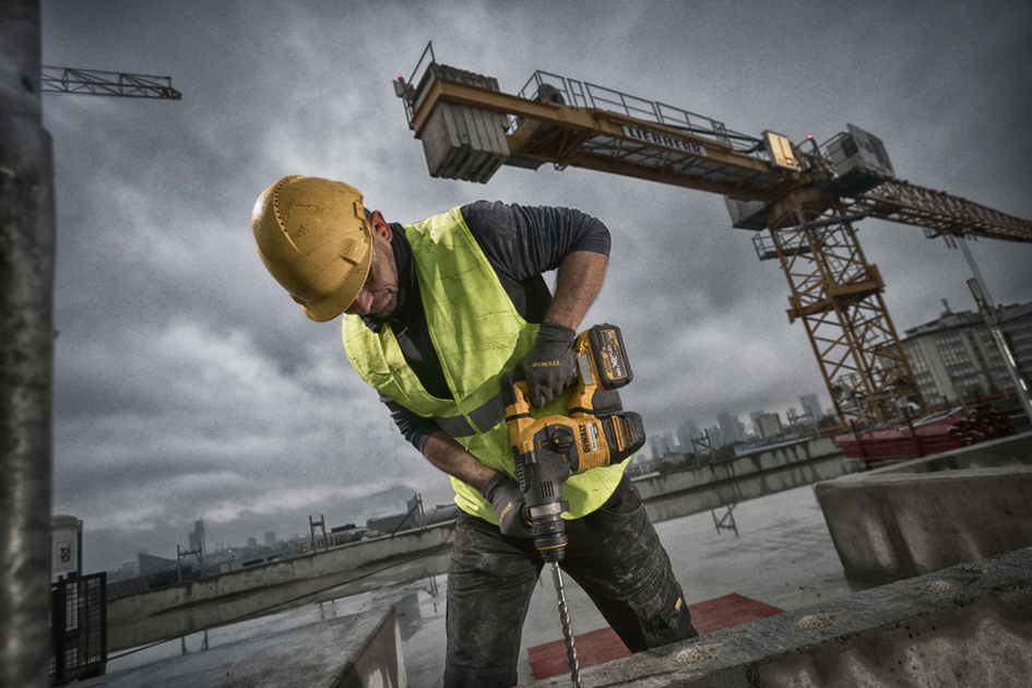 Nuova gamma martelli cordless XR® FLEXVOLT di DeWalt