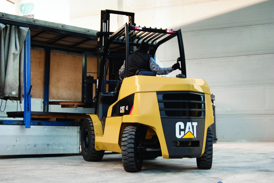 L’offerta CAT Lift Trucks per il settore edile