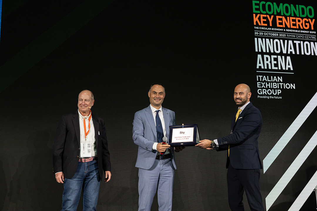 Lo SCANIA 25 P BEV vince il premio Sty 2022 per la categoria Distribution