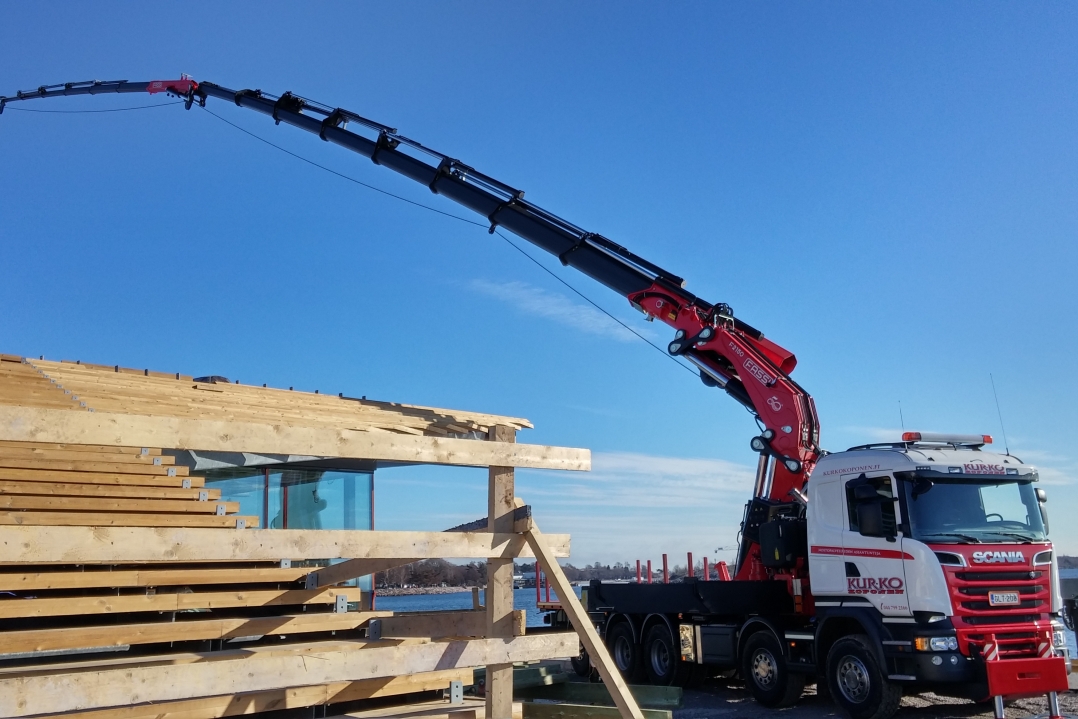 STRENX™, l’acciaio di SSAB, aiuta le gru FASSI  a raggiungere nuove performance