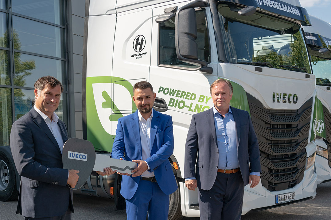 IVECO fornirà al Gruppo Hegelmann altre 150 motrici IVECO S-WAY LNG e 10 IVECO S-WAY CNG