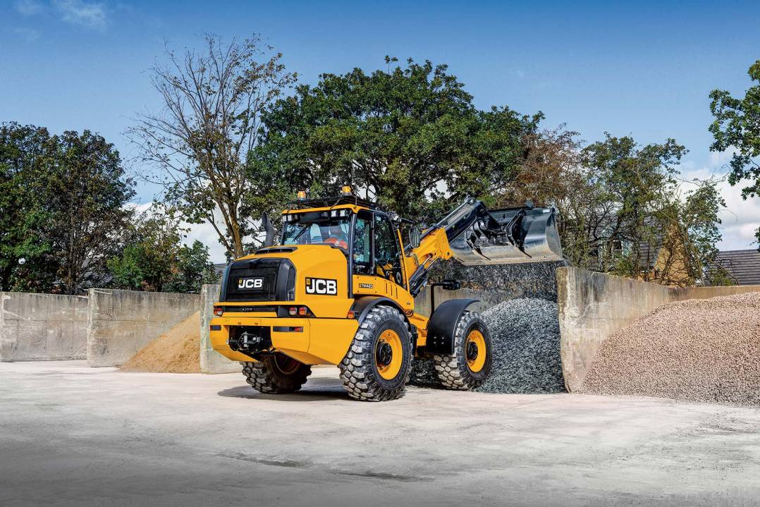 Pale gommate JCB TM: potenza e versatilità in versione telescopica, anche per il cantiere