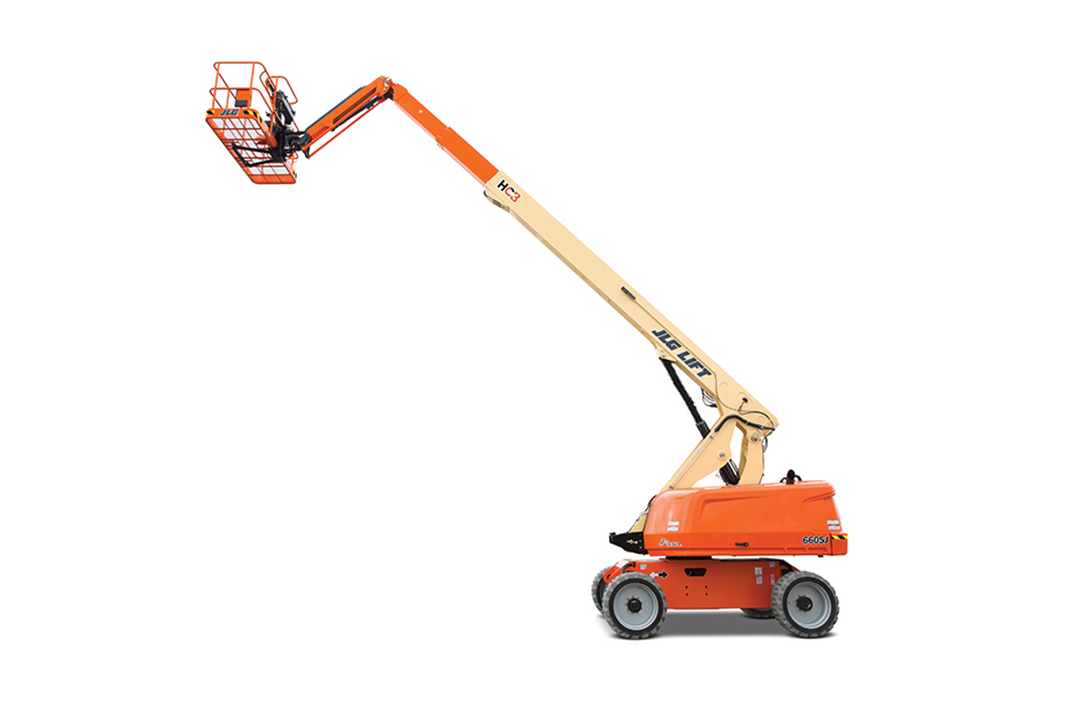 JLG presenta la Serie 600 di sollevatori a braccio ad alta portata