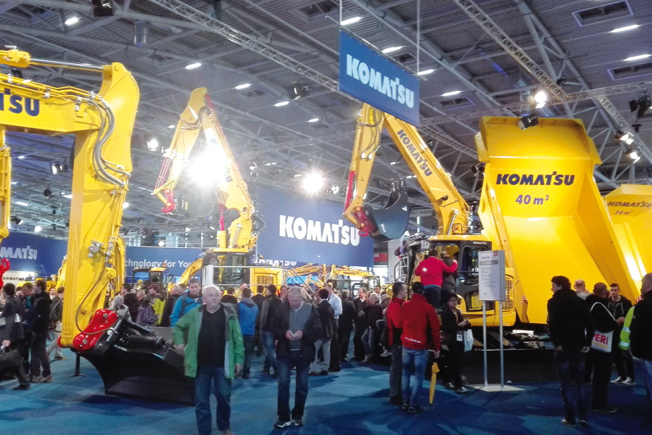 Komatsu: novità bauma e modelli distribuiti in Italia