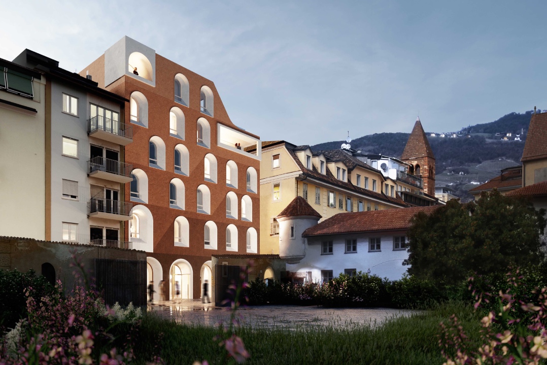 Legno lunare nel cuore di Bolzano: al via la costruzione del nuovo Hotel La Briosa