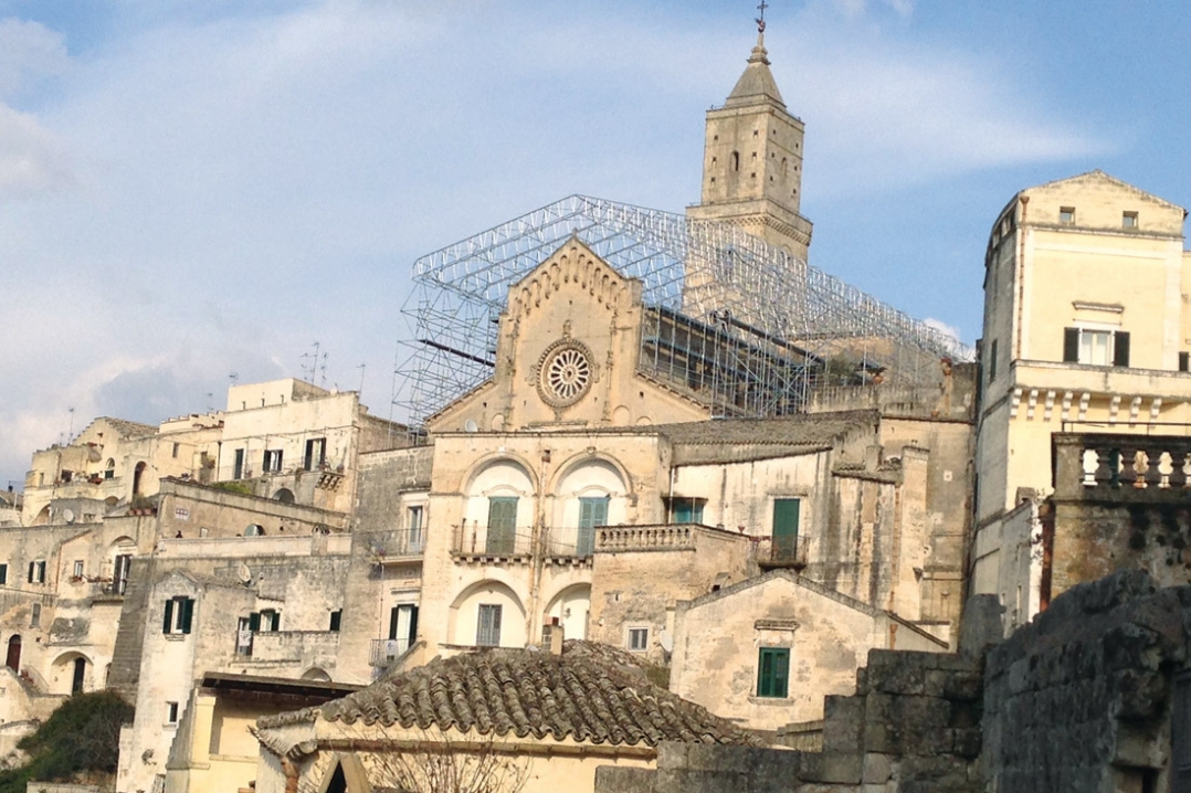 Pilosio nella città dei sassi