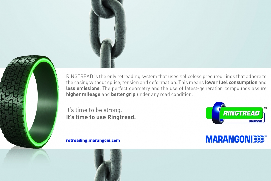 SPLICELESS IS BETTER. MARANGONI PRESENTA LA NUOVA CAMPAGNA RINGTREAD