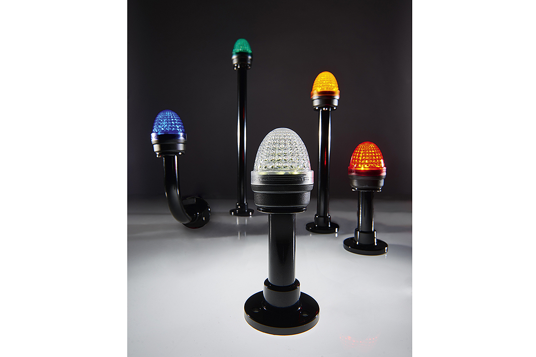Nuova serie di lampade segnaletiche Tilted Diamond+