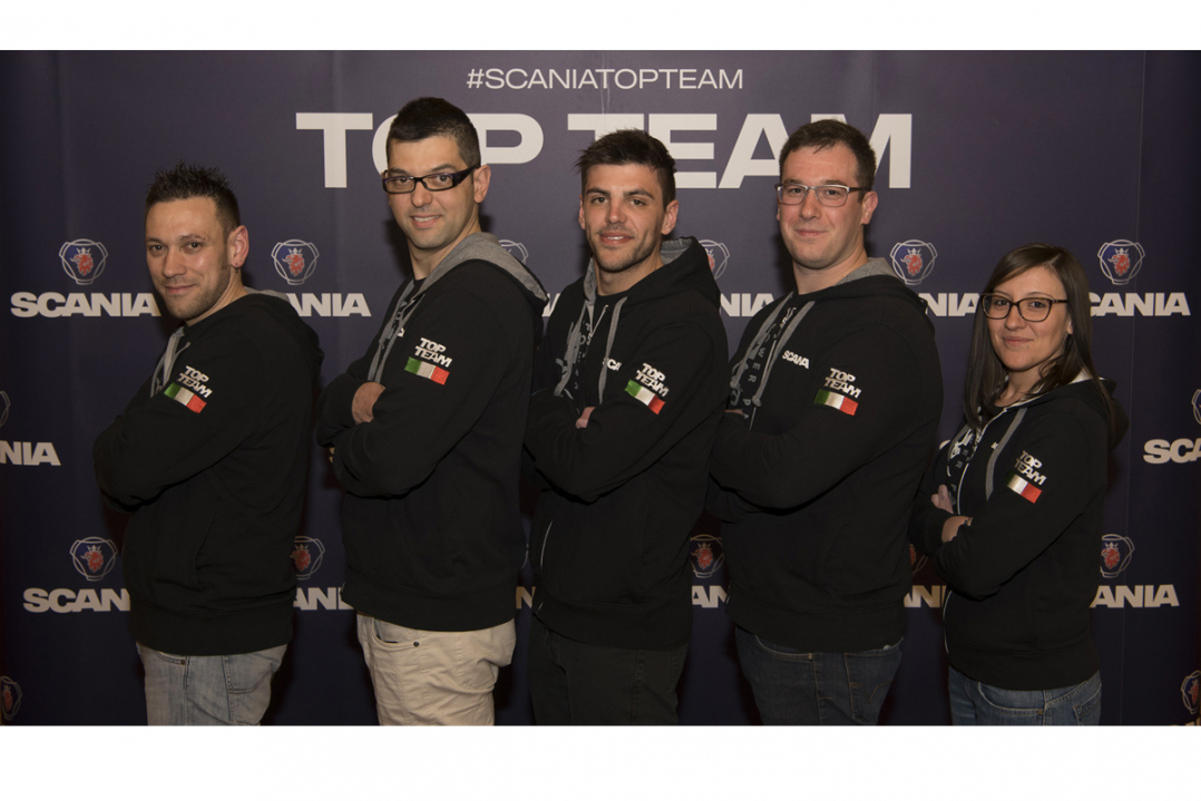 I campioni italiani di Affini Service pronti per la finale mondiale Scania Top Team