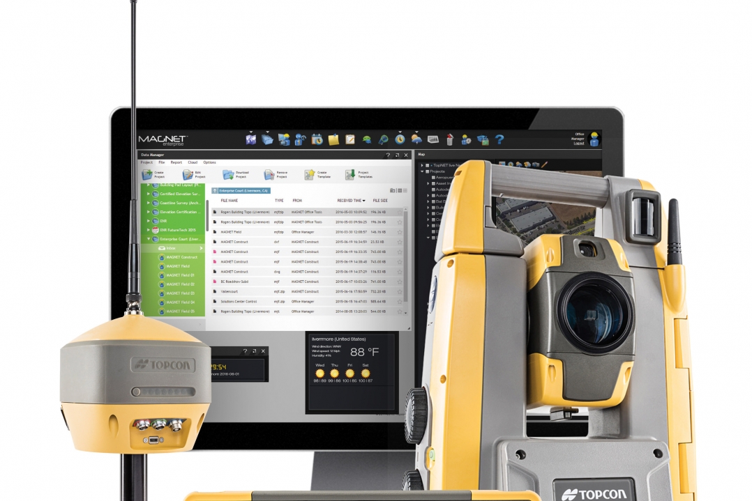 Topcon presenta Elite Survey Suite