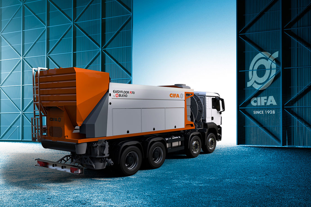 CIFA e Blend al II° Forum Nazionale Conpaviper con EasyFloor A70 CIFA by Blend