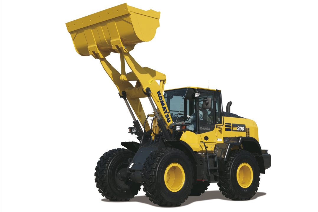 Komatsu Europe presenta la nuova pala gommata WA200-8