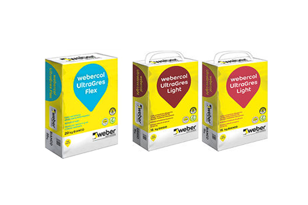 Nuove soluzioni per Webercol UltraGres