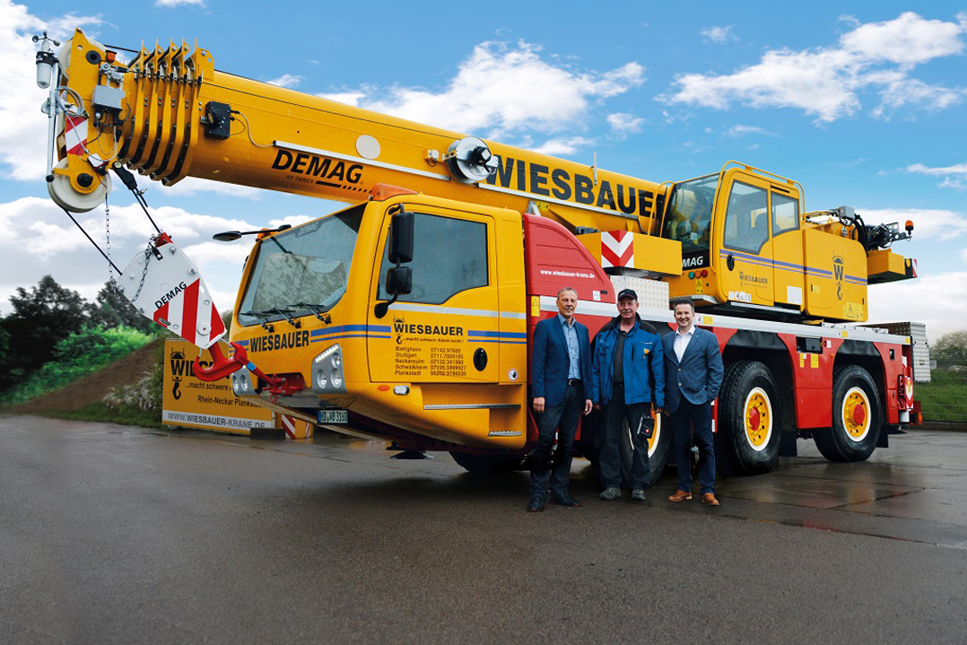 Demag: alla Wiesbauer la sua prima gru multistrada