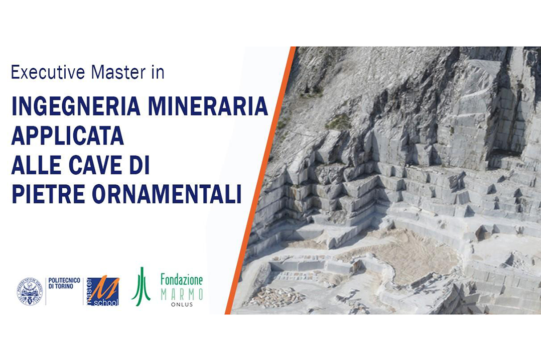 Executive Master in Ingegneria Mineraria applicata alle Cave di Pietre Ornamentali (2020 – 2021)