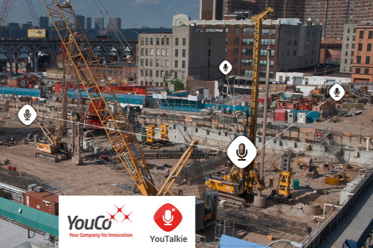 YouTalkie: l’app che tiene il cantiere sotto controllo