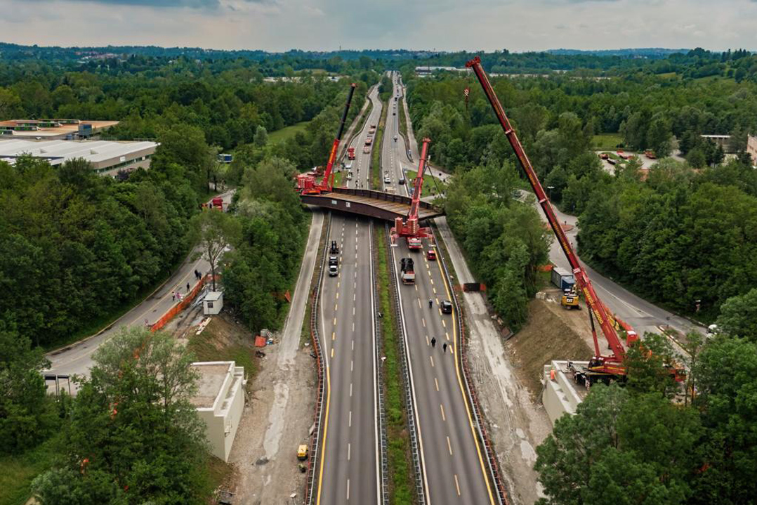 Autovictor: rinasce il ponte di Annone Brianza