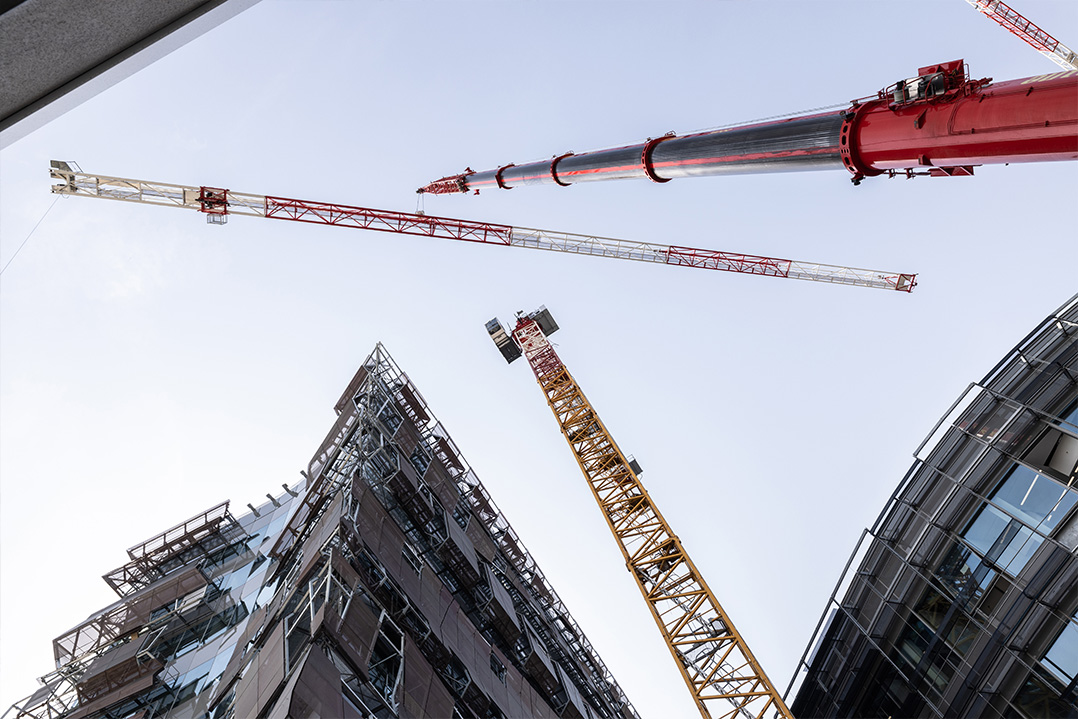 Autovictor nel cantiere ENI di San Donato Milanese