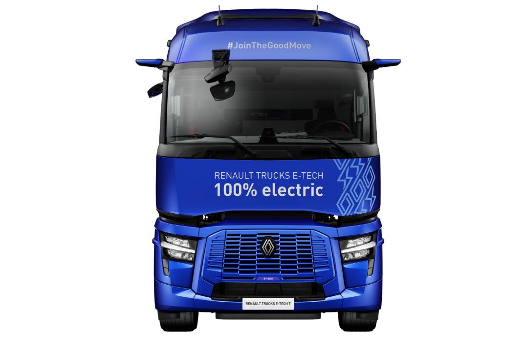 600 km di autonomia per il Renault Trucks E-Tech T nel 2025