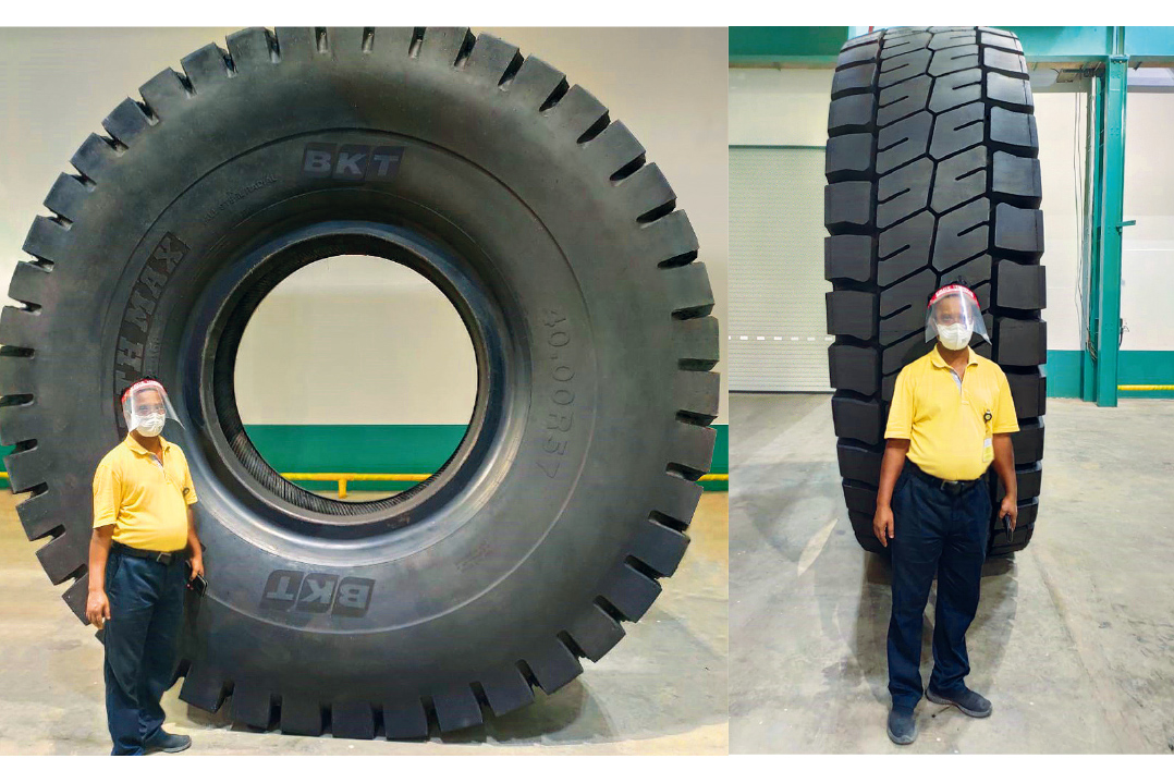 Earthmax SR 468 pneumatico gigante BKT
