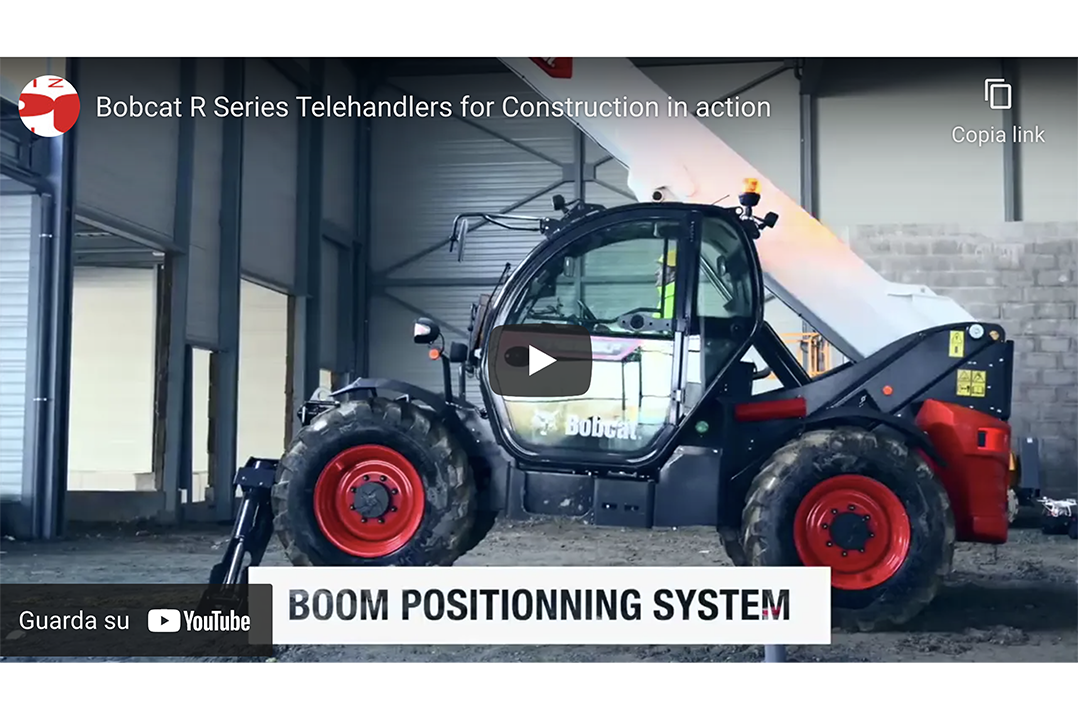 Bobcat lancia la nuova generazione di telescopici serie R