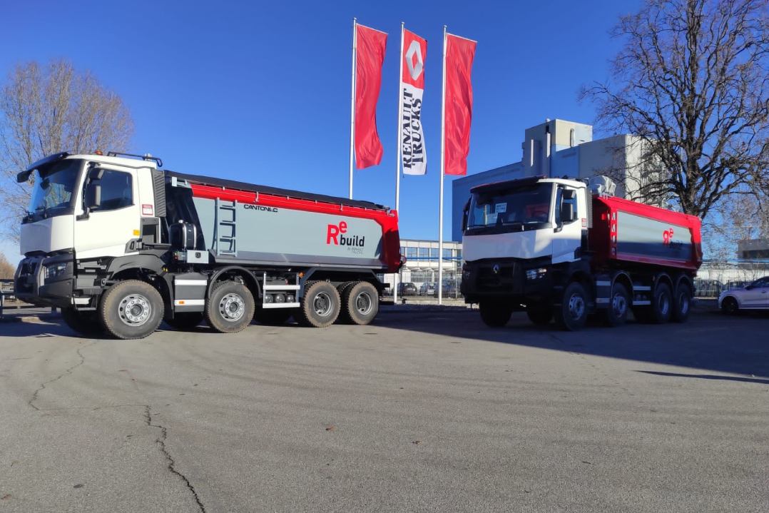 Renault Trucks presenta “Rebuild”, il nuovo progetto in collaborazione con Cantoni&C ed Emilcamion