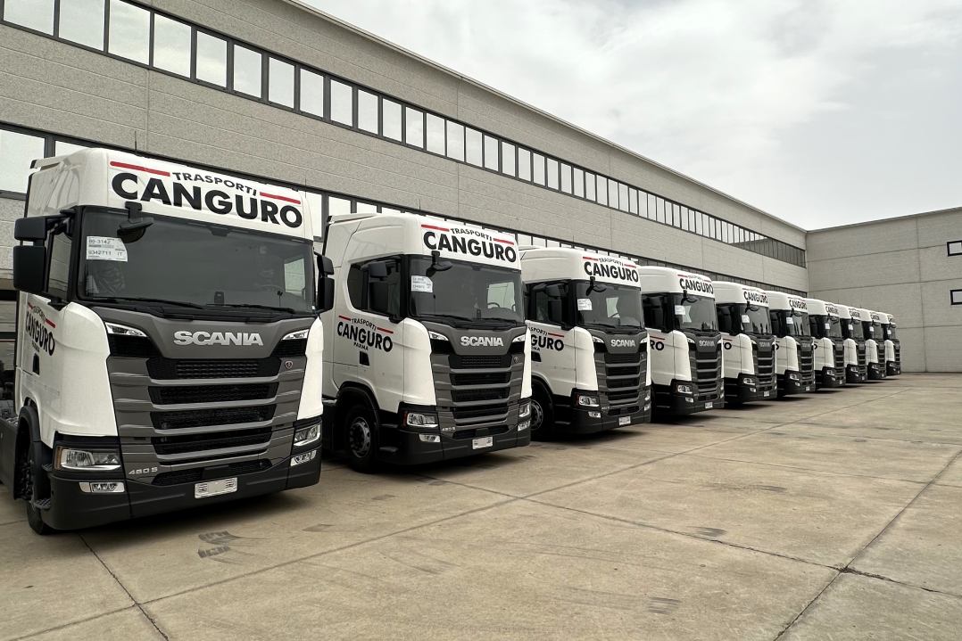 Canguro SpA introduce 50 Scania Super per una flotta affidabile e l’abbattimento dei consumi