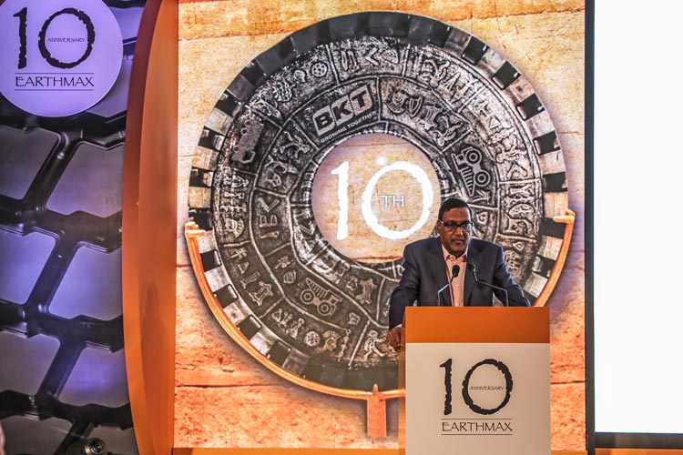 Arvind Poddar, Presidente e Amministratore Delegato di BKT,  vincitore del prestigioso premio Hall of Fame Award 2018