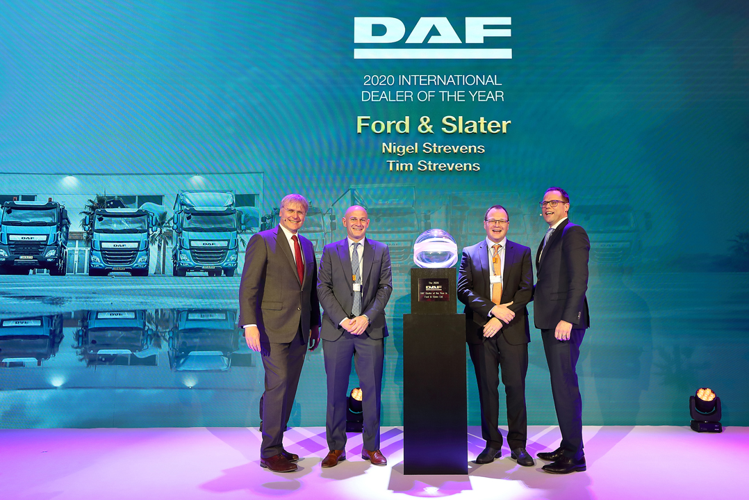 DAF consegna gli “International Dealers of the Year 2020”