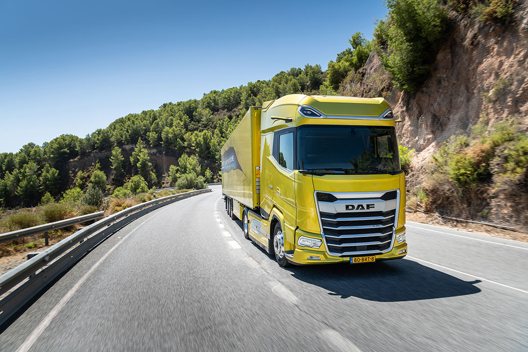 Il DAF XG⁺ di nuova generazione è stato premiato come miglior trattore diesel del Regno Unito