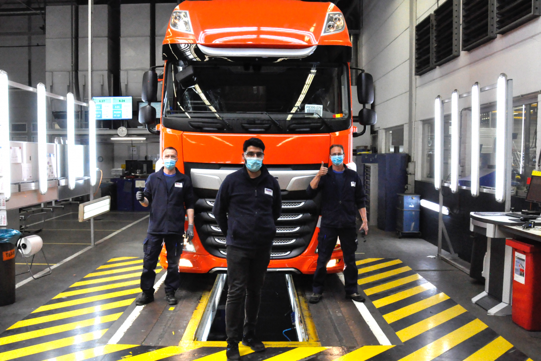DAF Trucks riprende la produzione