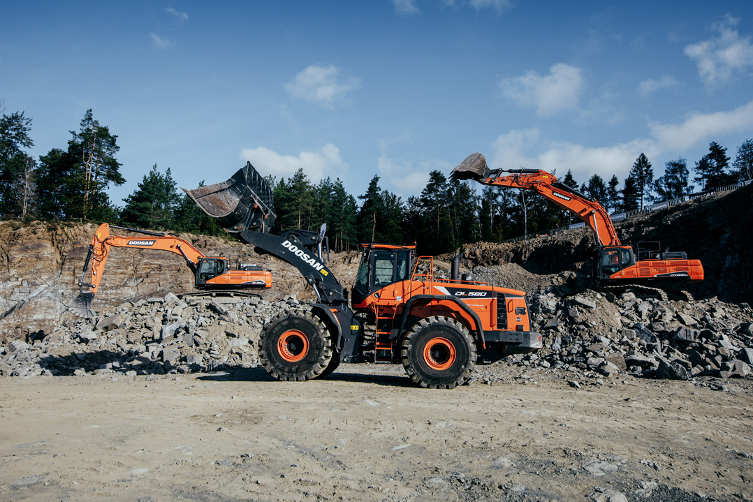 Mai così tanti nuovi modelli ai Doosan Quarry Days