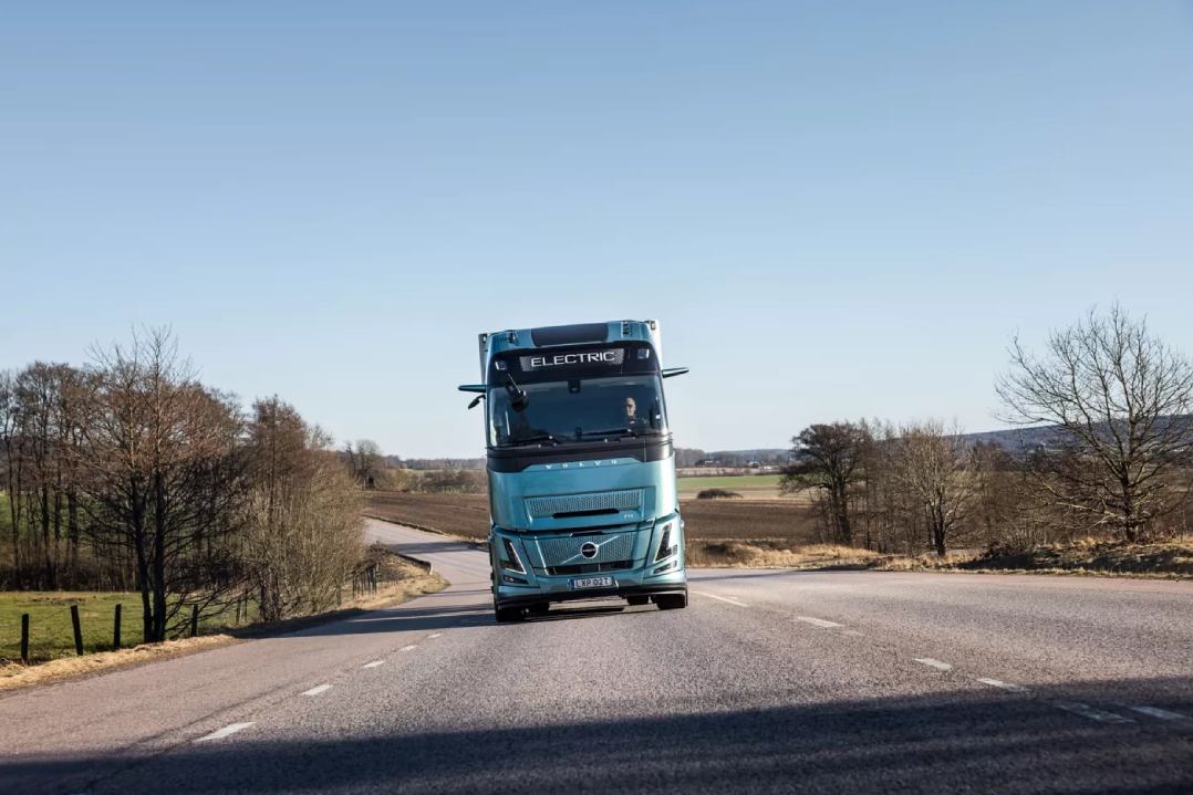 Volvo riceve un ordine per 300 camion elettrici da DSV