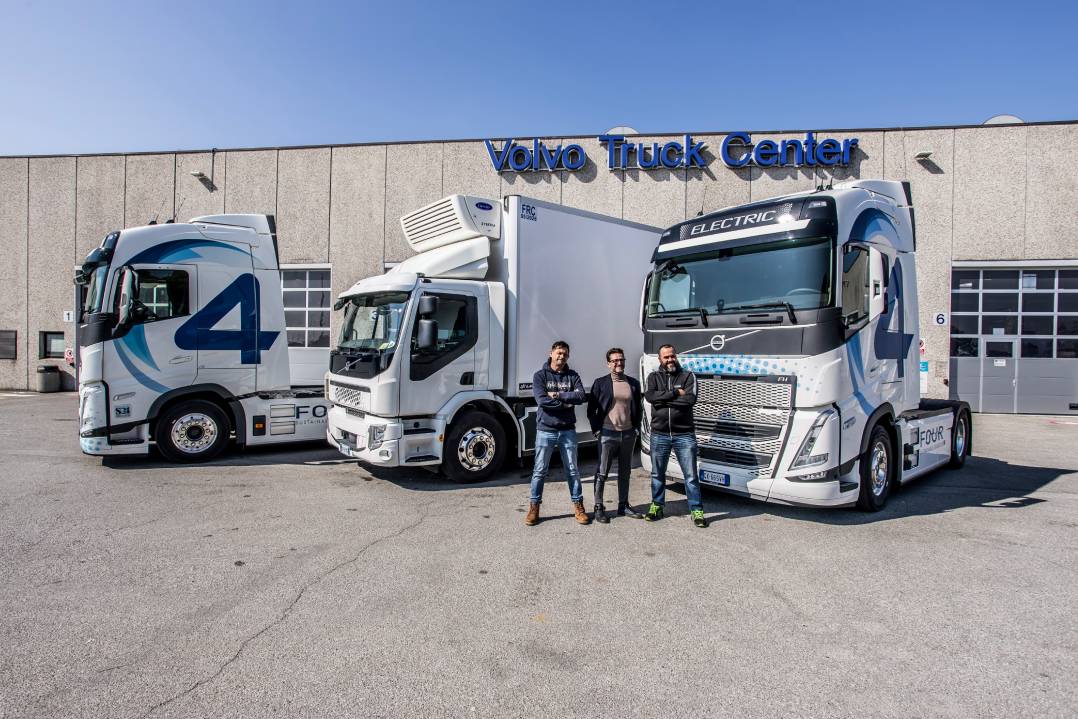 Volvo Trucks Italia e Four Sustainable Logistics, sempre più uniti per una logistica e un trasporto sostenibili