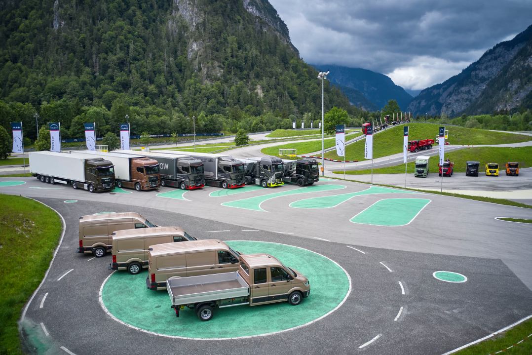 MAN con diesel, elettricità e idrogeno