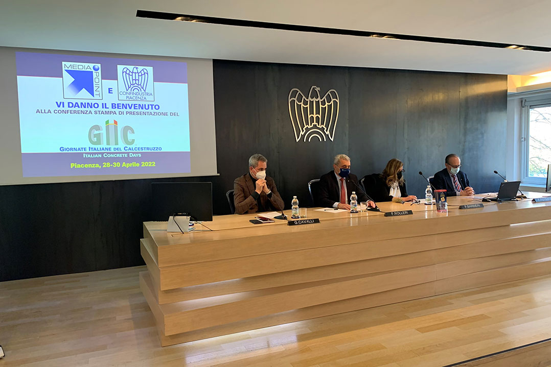 Presentata la 4ª edizione del GIC 2022,  le Giornate Italiane del Calcestruzzo