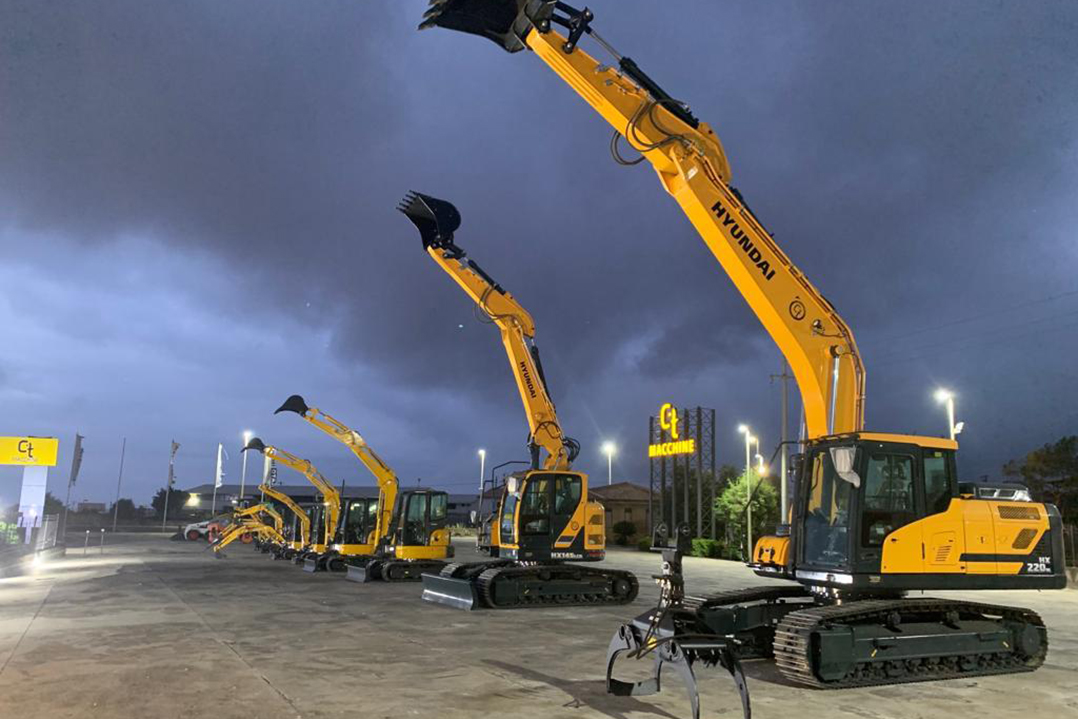 CT Macchine srl è il nuovo concessionario Hyundai Construction Equipment Europe