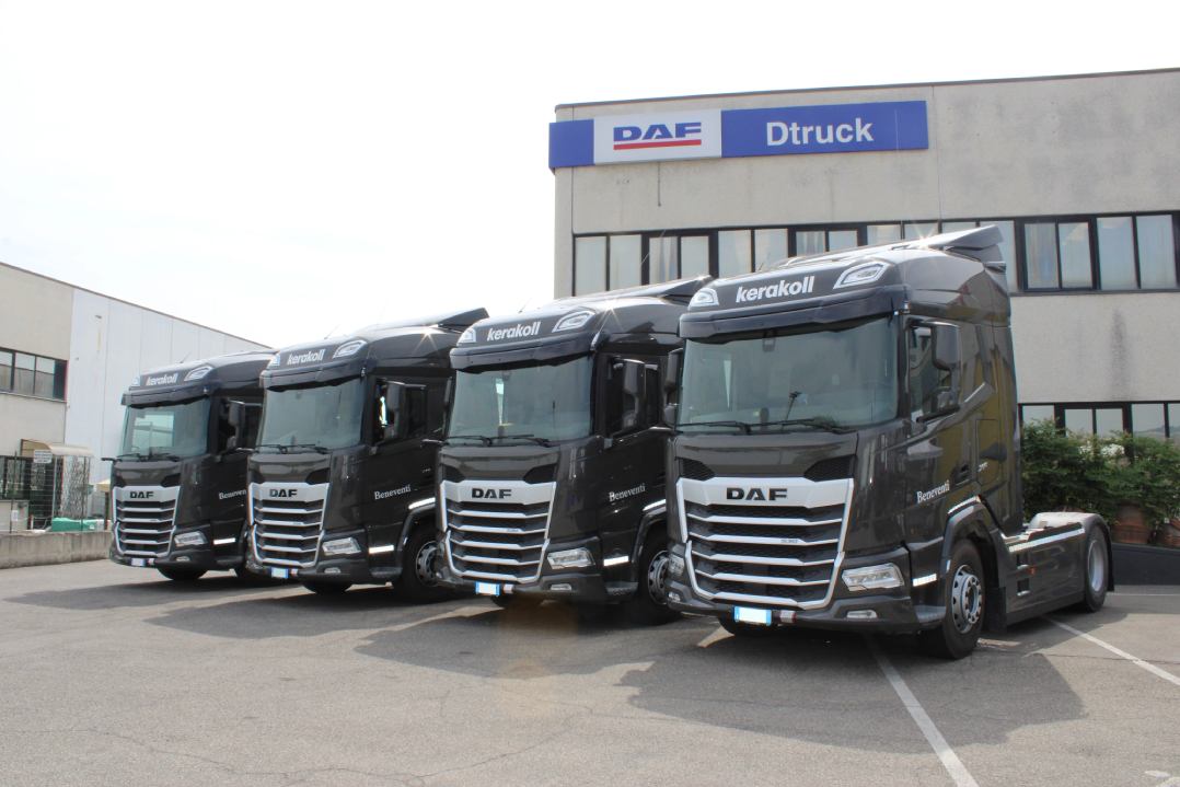 Beneventi acquista 38 DAF XF per rinnovare l’intera flotta