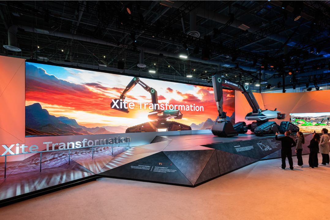 HD Hyundai presenta il futuro delle costruzioni al CES 2024