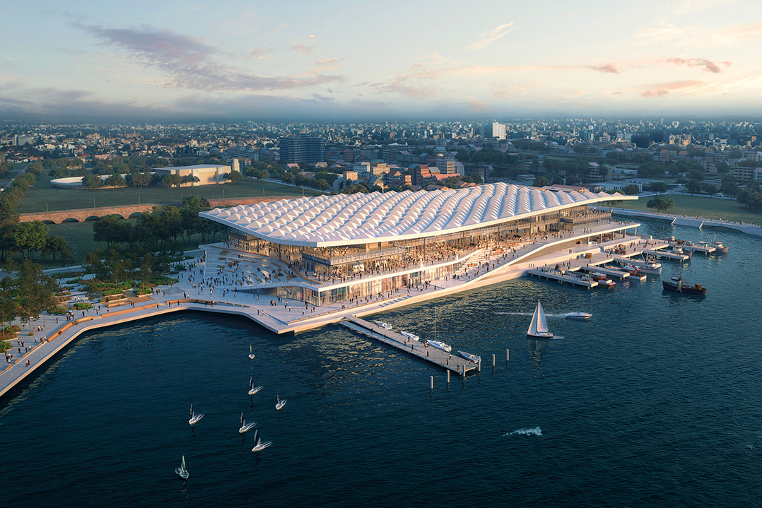 Tetto in legno e acciaio per l’iconico mercato del pesce di Sydney