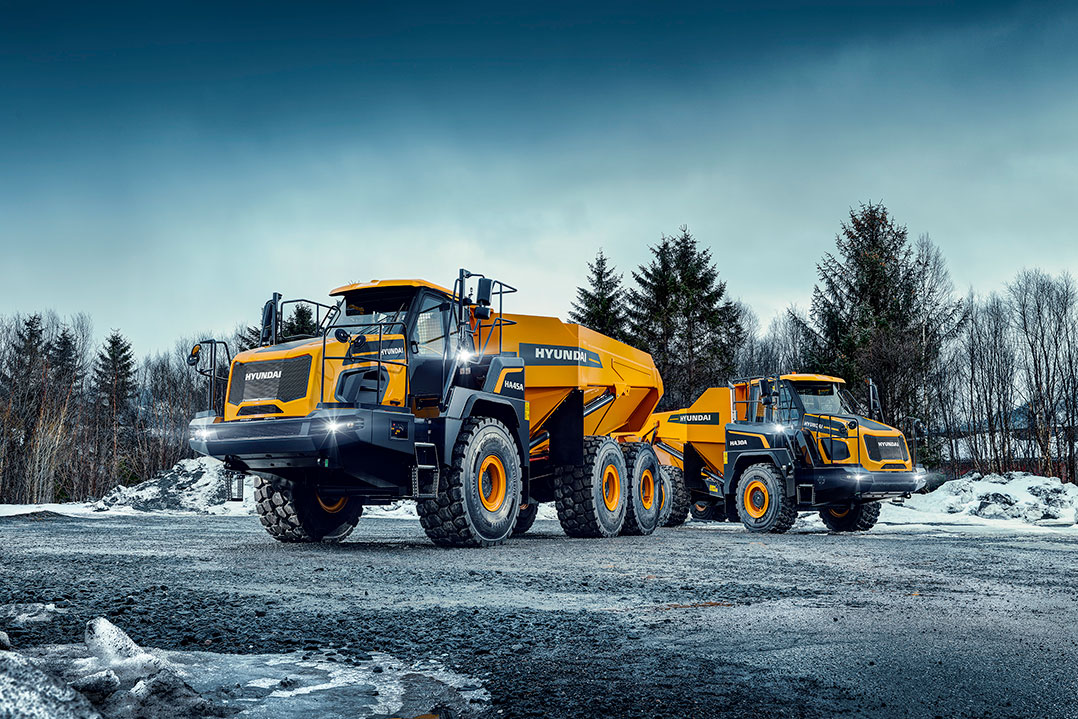 Hyundai amplia la gamma con i nuovi dumper articolati