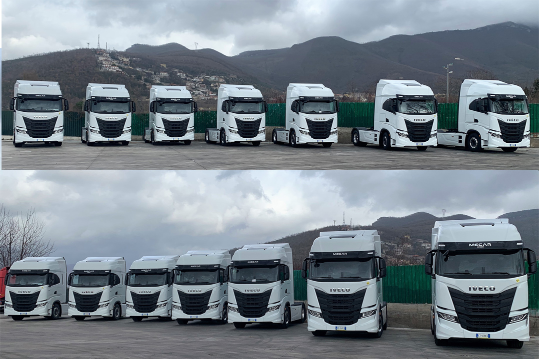 Sette nuovi IVECO S-Way alla Memoli Group