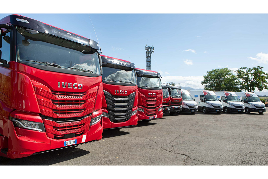 IVECO consegna tre IVECO S-WAY, due Eurocargo e cinque Daily al Gruppo Sodi